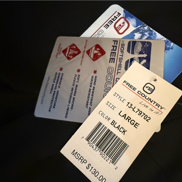 NWT women’s size large Free Country ski snow pants black - Picture 6 of 6